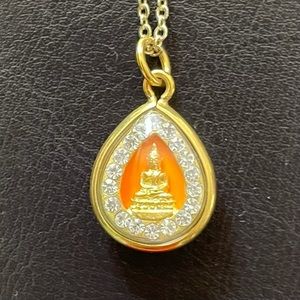 Buddha / Ohm necklace